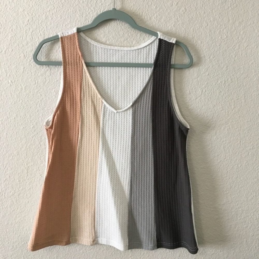 SHEIN Emery Rose Striped Sleeveless Top - Multicolor XL